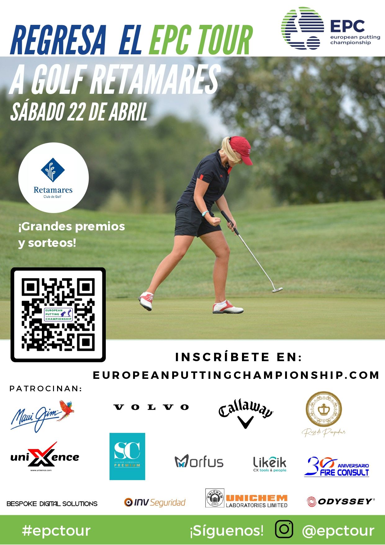22 de abril: Torneo de Putt en el Club de Golf Retamares - Ayuntamiento de  Valdeolmos-Alalpardo