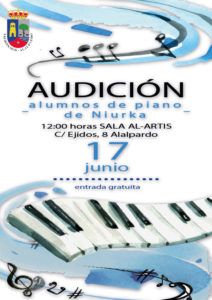 Audición alumnos de Piano Niurka