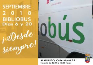 Bibliobus Septiembre 2018