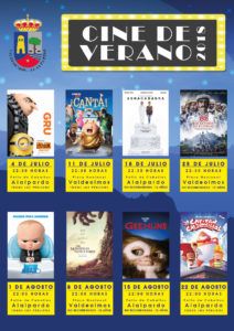 CINE DE VERANO 2018