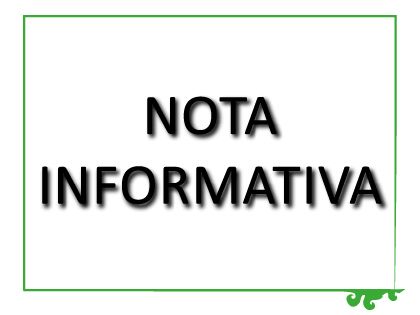 Nota Informativa CAMBIO DE UBICACIÓN