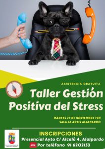 Taller gestión positiva stress